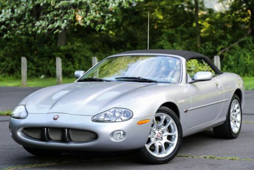 2002 jaguar xkr supercharged convertible serviced v8 navigation carfax low 61k m