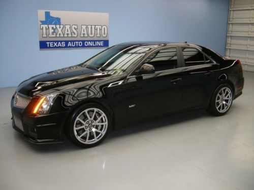 We finance!!!  2011 cadillac cts-v 556 hp supercharged nav pano roof texas auto