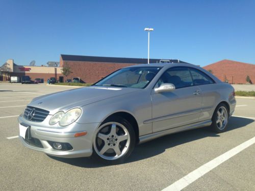 2003 mercedes-benz clk500 base coupe 2-door 5.0l