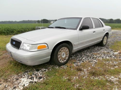 2003 ford crown victoria police interceptor sedan 4.6l fast reliable low reserve