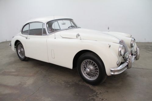 1958 jaguar xk150 fixed head coupe, factory overdrive, heritage certificate