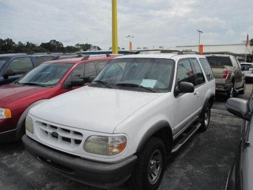 2002 ford explorer sport 2wd value leather seats white  cheap shipping