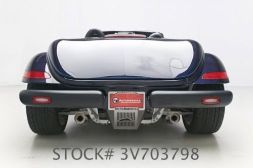 2001 PLYMOUTH PROWLER 3K LOW MILES AUTOMATIC LEATHER CRUISE CLEAN CARFAX, image 4