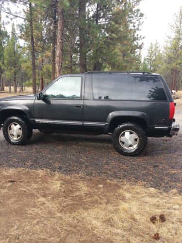 1997 chevrolet tahoe 2dr 6.5 diesel mechanic special