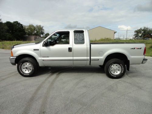 1999 ford f-250 4x4 super duty xlt ext cab 7.3 diesel bulletproof clean