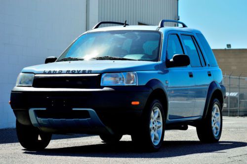 2002 land rover freelander se-4x4-loaded-autocheck certified-clean-no reserve