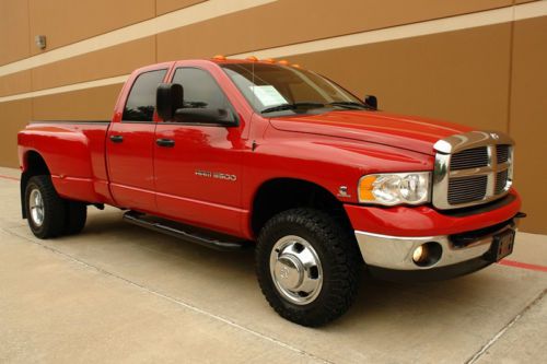 2005 dodge ram 3500 slt quad cab 6 speed manual  4wd 5.9l cummins trubo diesel