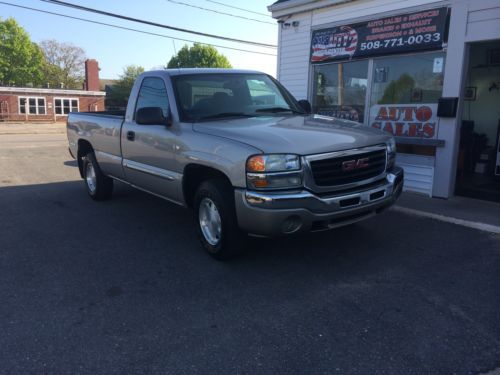 2004 gmc sierra 1500 sle 2dr regular cab 4wd long bed 86k!