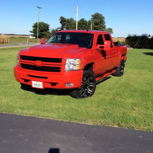 2008 chevrolet silverado 2500 hd ltz crew cab duramax diesel custom