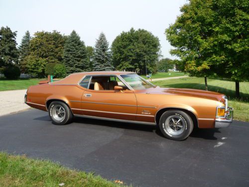 1973 mecury cougar hardtop rare bronze age package