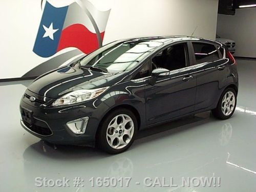 2011 ford fiesta ses hatchback 5-speed sunroof only 14k texas direct auto