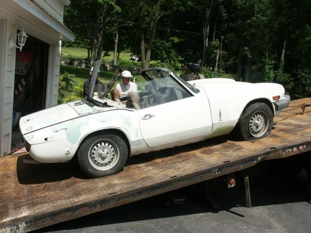 Triumph spitfire base convertible 2-door