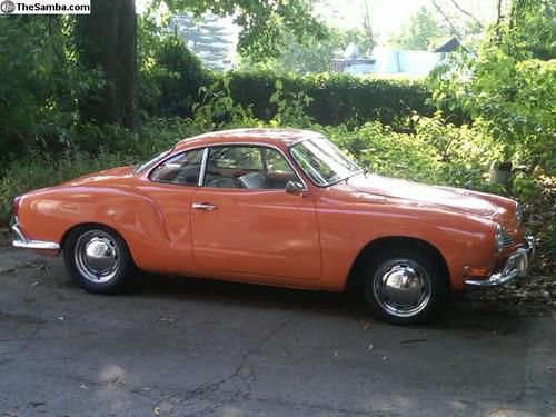 1971 volkswagen karmann ghia **no reserve**