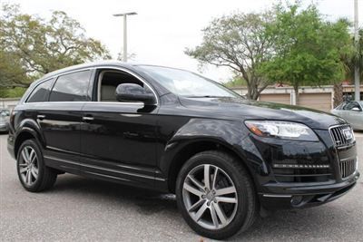 2012 black audi q7 4door tdi 3.0l