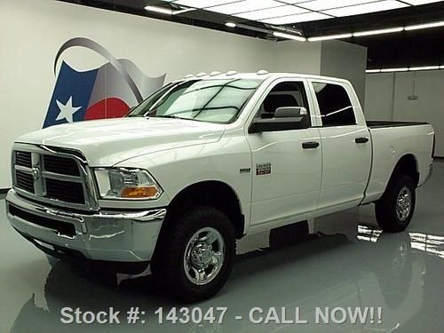 2012 dodge ram 2500 crew hemi 4x4 6-pass bedliner 42k! texas direct auto