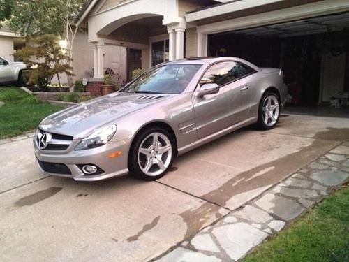2009 mercedes-benz sl550 base convertible 2-door 5.5l