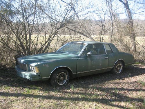 '78 monte carlo restoration project