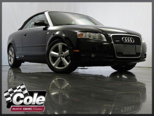 Black, convertible, low miles, heated leather, premium sound, we finance!!