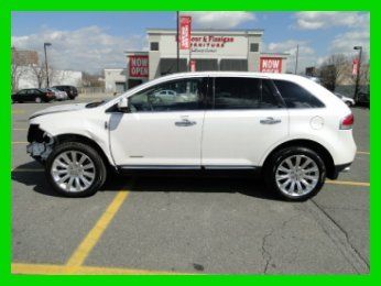 2011 lincoln mkx 3.7l v6 awd suv repairable rebuilder