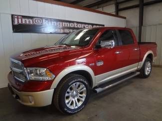 1owner, nonsmoker, longhorn edition, 4x4 crew, hemi, nav, rear cam!