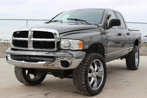 2005 dodge ram 1500 4wd salvage repairable rebuilder only 88k miles runs!!!