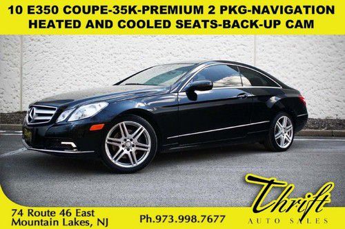 10 e350-35k-premium 2 pkg-navigation-heated/cooled dynamic seats-appearance pkg