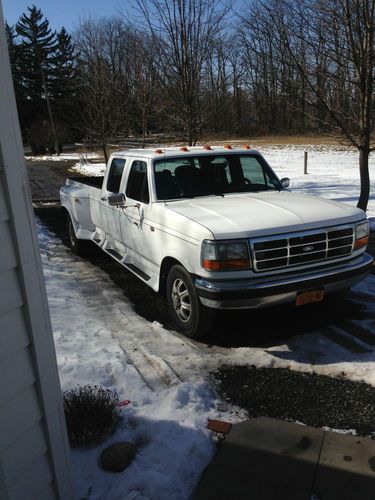 1986 ford f350 7.3l crew cab dually lariat with banks turbo