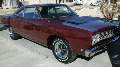 1968 plymouth roadrunner numbers matching build sheet protectoplate 100%rustfree