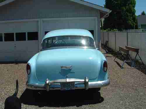 Chevy Bel Air light  blue, automatic, 120k all original 1954 super sweet, US $9,500.00, image 3