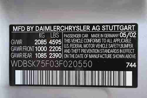 2003 Mercedes-Benz SL500 No RESERVE Selling Cheap, image 3