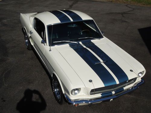 1965 mustang gt350 recreation, 4 speed 351w