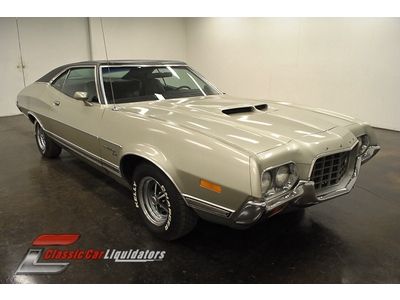 1972 ford gran torino sport 351 cobra jet v8 automatic ps pb console tach