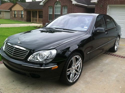 2002 mercedes-benz s500 base sedan 4-door 5.0l