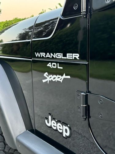 2001 Jeep Wrangler SPORT, US $16,500.00, image 5