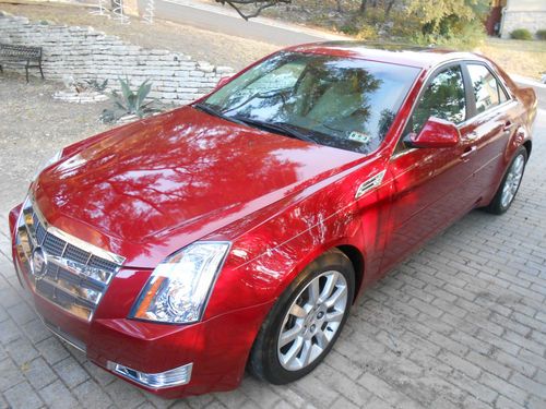 2009 cadillac cts base sedan 4-door 3.6l direct injection