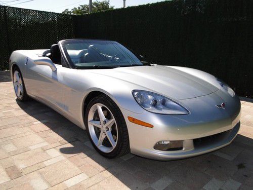 12 chevy vette convertible gm certified automatic full warranty very clean fla