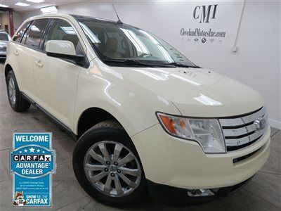 2007 edge sel plus awd heated leather pano roof carfax call we finance $13,995