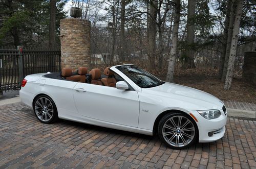 2011 bmw 328 hardtop conv.no reserve.leather/heated/19" m sportxenons/rebuilt