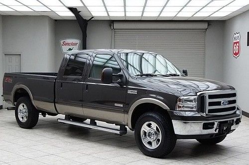 2005 ford f350 diesel 4x4 srw long lariat heated leather fx4 crew powerstroke