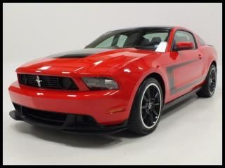 12 boss 302 coupe 6 speed manual 19' black wheels brembo brakes recaro seats