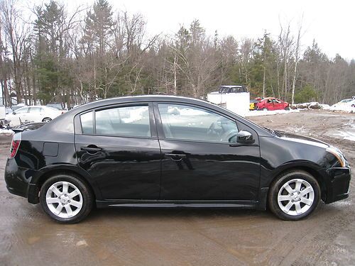 2012 nissan sentra  sr sedan salvage repairable  project flood only 1,994 miles!