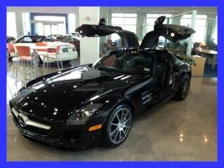 Sls amg, factory warranty, 10 spoke wheels, b&amp;o sound, excellent condition!!!!