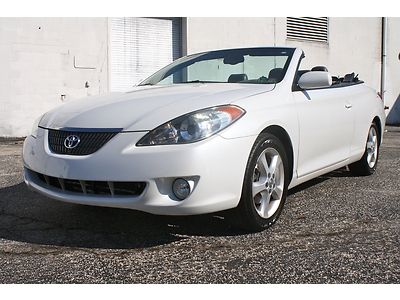 2006 toyota solara sle convertible***carfax one owner***no reserve***
