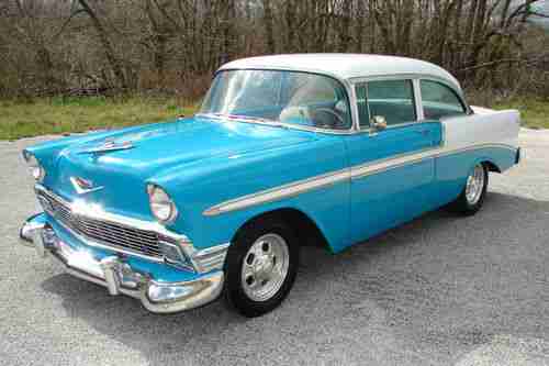 1956 CHEVY BEL AIR STREET ROD FULL RESTORATION 9YRS AGO GREAT HOT ROD, NOT A RAT, US $25,000.00, image 3