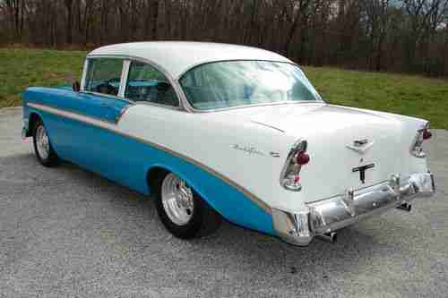1956 CHEVY BEL AIR STREET ROD FULL RESTORATION 9YRS AGO GREAT HOT ROD, NOT A RAT, US $25,000.00, image 5