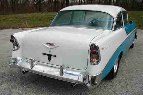 1956 CHEVY BEL AIR STREET ROD FULL RESTORATION 9YRS AGO GREAT HOT ROD, NOT A RAT, US $25,000.00, image 6