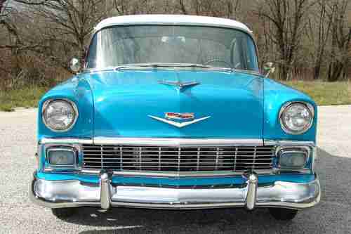 1956 CHEVY BEL AIR STREET ROD FULL RESTORATION 9YRS AGO GREAT HOT ROD, NOT A RAT, US $25,000.00, image 7