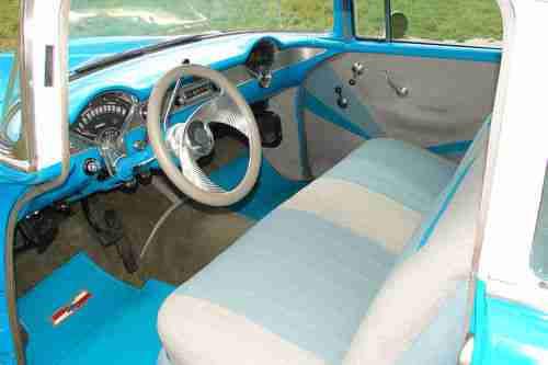 1956 CHEVY BEL AIR STREET ROD FULL RESTORATION 9YRS AGO GREAT HOT ROD, NOT A RAT, US $25,000.00, image 19