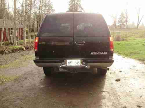 1999 Chevrolet Suburban LT 4dr.4WD,Black & Charcoal Loaded,Leather,Rust Free, image 8