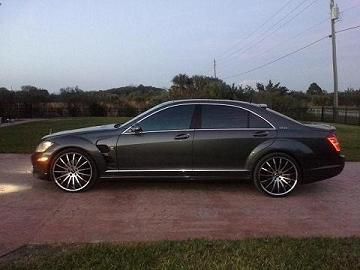 2007 s550 designo lorinser asanti pano night view assist 22" wheel sport nav